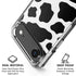 Cow Print iPhone 17 Air Clear Case