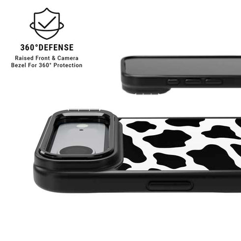 Cow Print iPhone 17 Air Kickstand Case