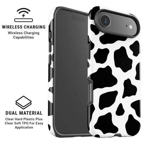 Cow Print iPhone 17 Air Magsafe Impact Case