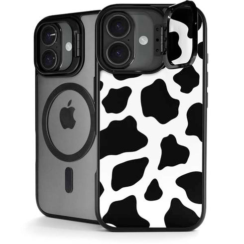Cow Print iPhone 17 Kickstand Case