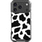 Cow Print iPhone 17 Pro Clear Case