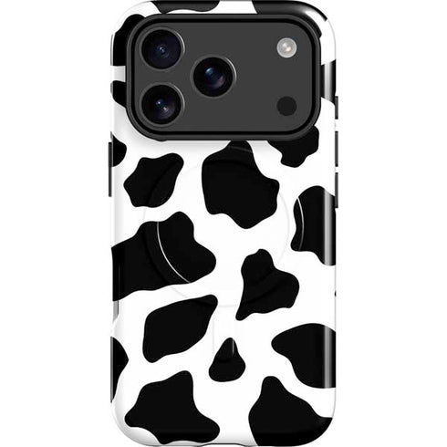 Cow Print iPhone 17 Pro Magsafe Impact Case