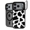 Cow Print iPhone 18 Pro Kickstand Case