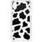 Cow Print iPhone XS Clear Case