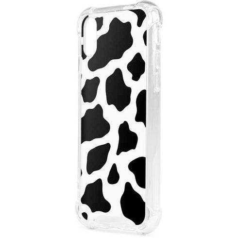 Cow Print iPhone XS Clear Case