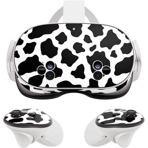 Cow Print Meta Quest 3S Skin