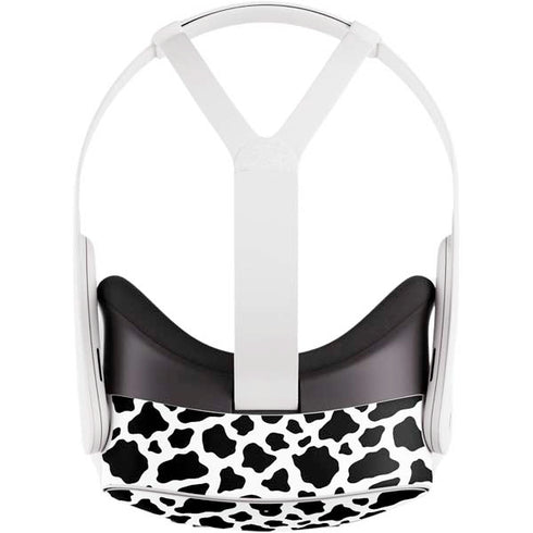 Cow Print Meta Quest 3S Skin