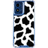 Cow Print Moto G 5G (2024) Clear Case