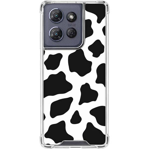 Cow Print Moto G Play 5G (2025) Clear Case