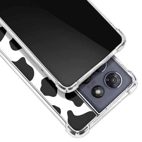 Cow Print Moto G Power 5G (2025) Clear Case