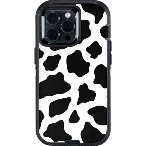 Cow Print Otterbox Defender iPhone Skin