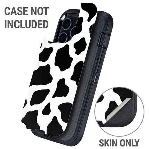 Cow Print Otterbox Defender iPhone Skin