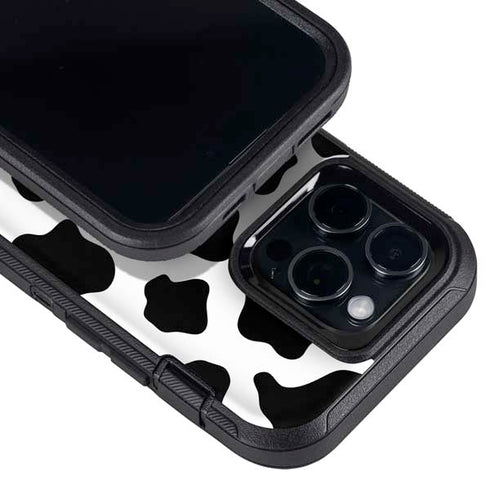 Cow Print Otterbox Defender iPhone Skin