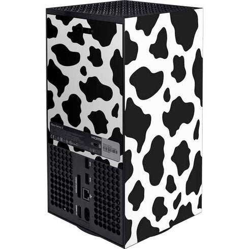 Cow Pattern Animal Print Xbox Series X Bundle Skin