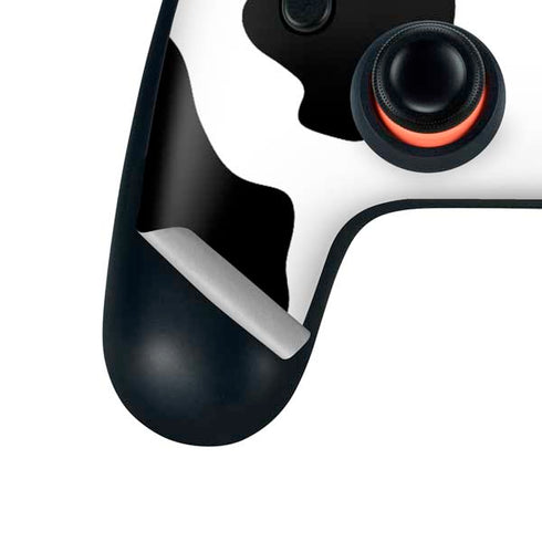 Cow Print Google Stadia Controller Skin