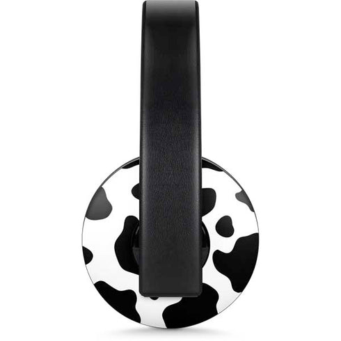 Cow Print PlayStation 4 Gold Wireless Headset Skin