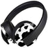 Cow Print PlayStation 4 Gold Wireless Headset Skin