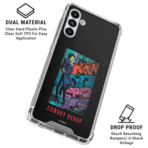Cowboy Bebop Poster Galaxy A13 5G Clear Case