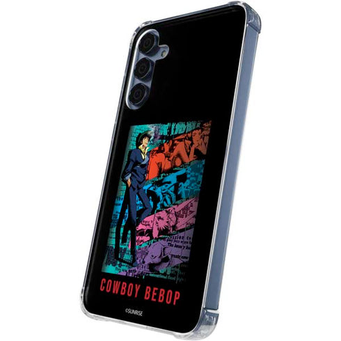 Cowboy Bebop Poster Galaxy A55 5G Clear Case