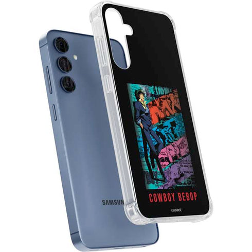 Cowboy Bebop Poster Galaxy A55 5G Clear Case