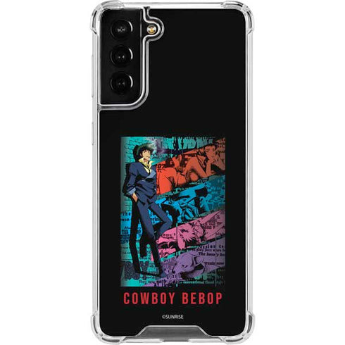 Cowboy Bebop Poster Galaxy S21 FE Clear Case