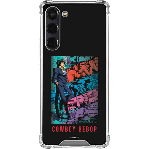 Cowboy Bebop Poster Galaxy S24 FE Clear Case