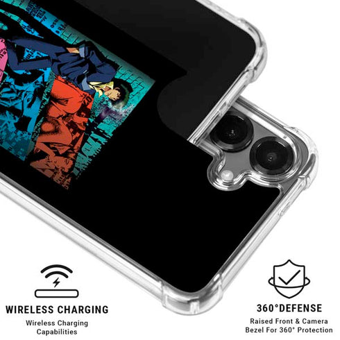 Cowboy Bebop Poster Galaxy S26 Plus Clear Case