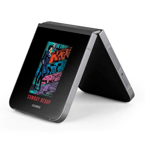 Cowboy Bebop Poster Galaxy Z Flip6 Skin