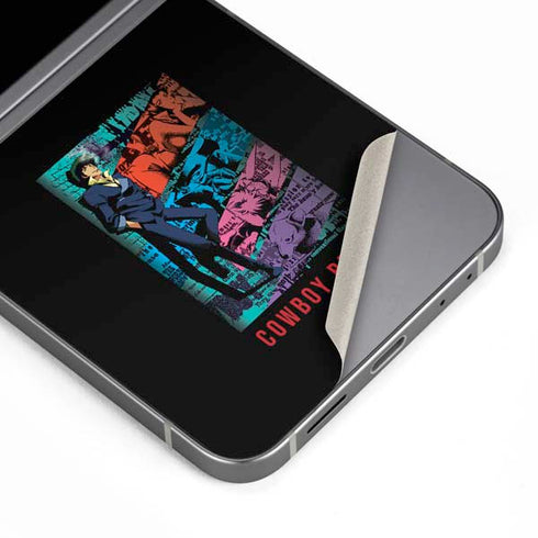 Cowboy Bebop Poster Galaxy Z Flip6 Skin