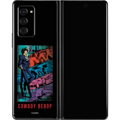 Cowboy Bebop Poster Galaxy Z Fold2 5G Skin