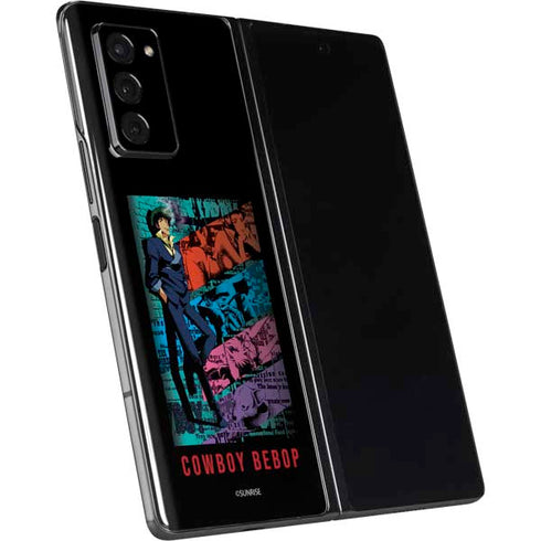 Cowboy Bebop Poster Galaxy Z Fold2 5G Skin