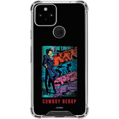 Cowboy Bebop Poster Google Pixel 5 Clear Case