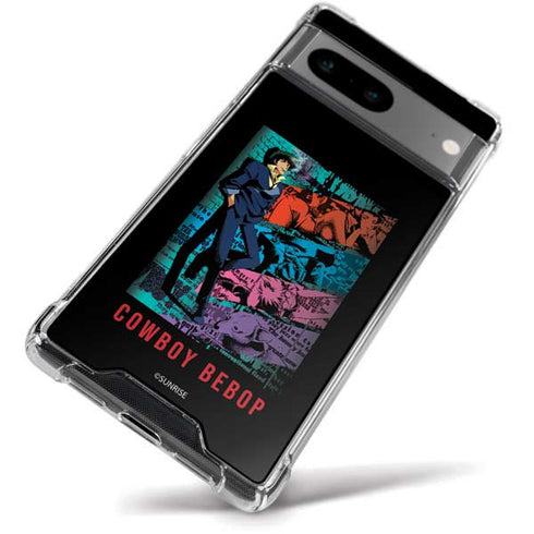 Cowboy Bebop Poster Google Pixel 8 Clear Case