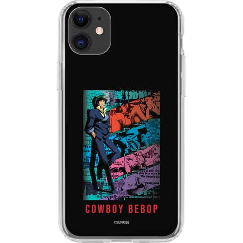 Cowboy Bebop Poster iPhone 11 Clear Case
