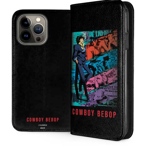 Cowboy Bebop Poster iPhone 13 Pro Max Folio Case