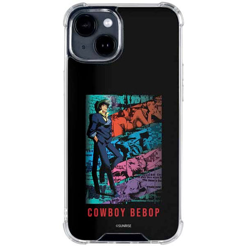 Cowboy Bebop Poster iPhone 14 Plus Clear Case