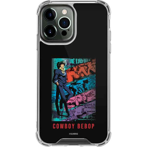 Cowboy Bebop Poster iPhone 14 Pro Max Clear Case