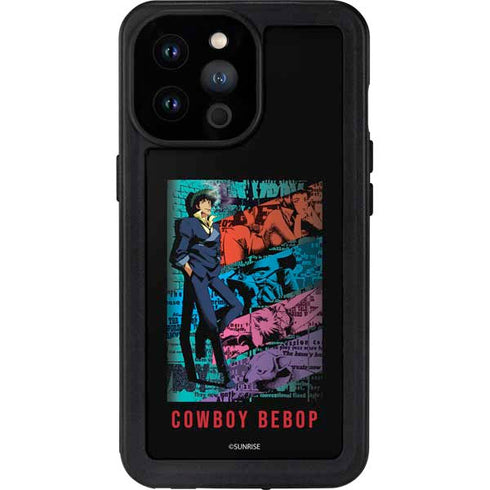 Cowboy Bebop Poster iPhone 14 Pro Max Waterproof Case
