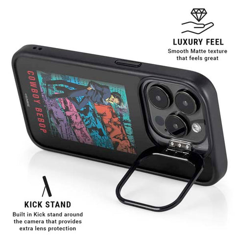 Cowboy Bebop Poster iPhone 15 Pro Kickstand Case