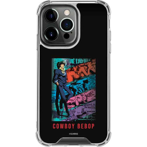 Cowboy Bebop Poster iPhone 15 Pro Max Clear Case