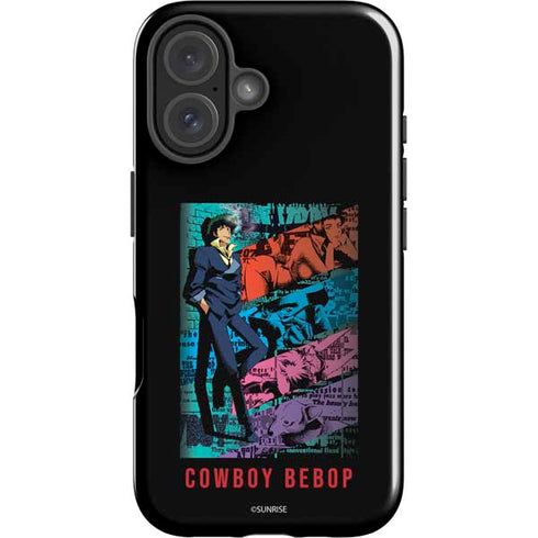 Cowboy Bebop Poster iPhone 16 Plus Impact Case