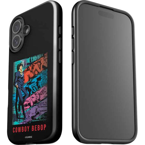 Cowboy Bebop Poster iPhone 16 Plus Impact Case