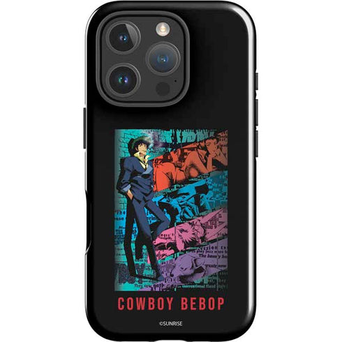 Cowboy Bebop Poster iPhone 16 Pro Max Impact Case