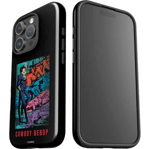 Cowboy Bebop Poster iPhone 16 Pro Max Impact Case