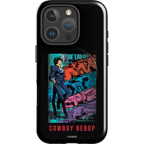 Cowboy Bebop Poster iPhone 16 Pro Max Magsafe Impact Case