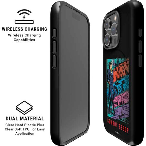 Cowboy Bebop Poster iPhone 16 Pro Max Magsafe Impact Case