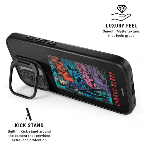 Cowboy Bebop Poster iPhone 17 Kickstand Case