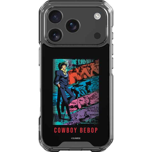 Cowboy Bebop Poster iPhone 17 Pro Clear Case