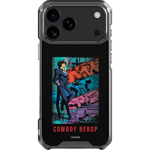 Cowboy Bebop Poster iPhone 17 Pro Max Clear Case