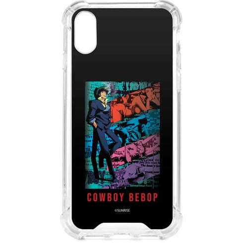 Cowboy Bebop Poster iPhone XS Clear Case